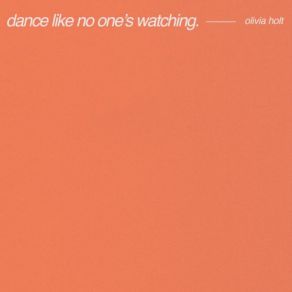 Dance Like No One's Watching album cover