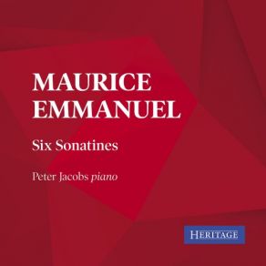 Maurice Emmanuel: Six Sonatines album cover
