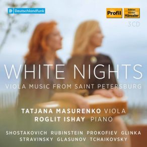 White Nights: Viola Music From Saint Petersburg album cover
