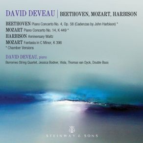 Mozart, Beethoven & Harbison: Works Featuring Piano album cover