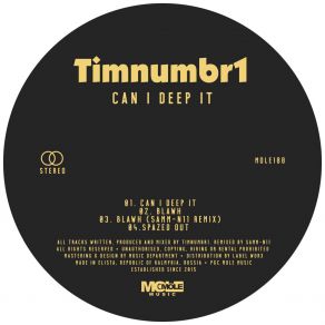 Can I Deep It album cover
