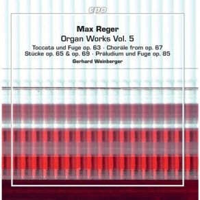 Reger - Organ Works Vol. 5 - Gerhard Weinberger album cover