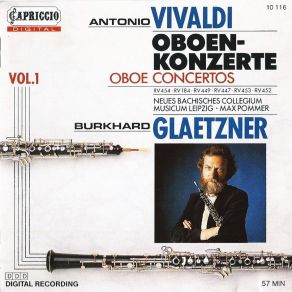 Vivaldi - Oboe Concertos Vol. 1-3 - Max Pommer album cover