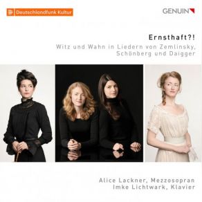 Ernsthaft!: Witz Und Wahn In Liedern Von Zemlinksy, Schönberg Und Daigger album cover