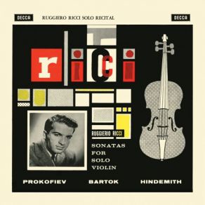 Bartók: Violin Sonata; Stravinsky: Elégie; Prokofiev: Violin Sonata; Hindermith: Violin Sonata, Op. 31 Nos. 1 & 2 album cover