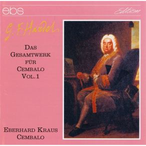 Handel - Complete Works For Harpsichord - Eberhard Kraus album cover