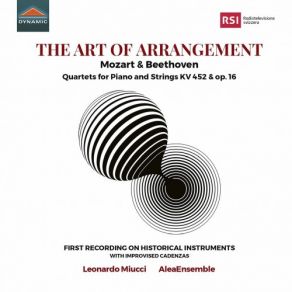 The Art Of Arrangement: Mozart & Beethoven Quartets For Piano & Strings album cover