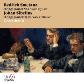 Bedřich Smetana: String Quartet No. 1 " From My Life " - Jean Sibelius: String Quartet " Voces Intimae " album cover