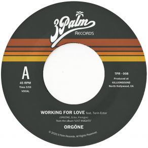 Working For Love B / W Dreamer album cover