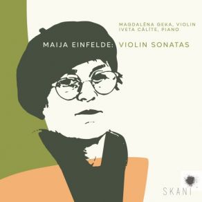 Maija Einfelde: Violin Sonatas album cover