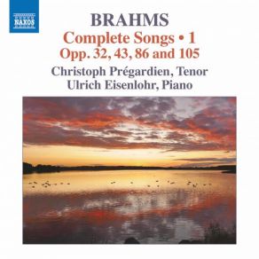 Brahms: Complete Songs, Vol. 1 album cover