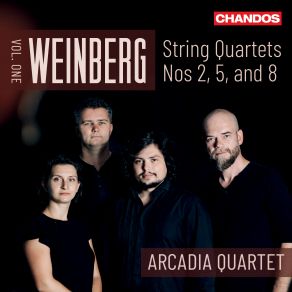String Quartets, Vol. 1: Nos. 2, 5 & 8 - Arcadia Quartet album cover