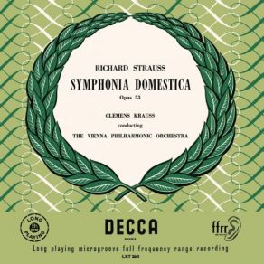 R. Strauss: Sinfonia Domestica; Ariadne Auf Naxos – Suite album cover