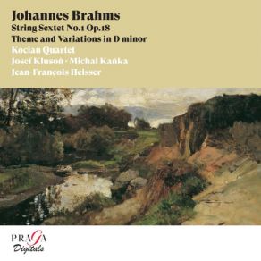Johannes Brahms: String Sextet No. 1, Theme And Variations In D Minor album cover