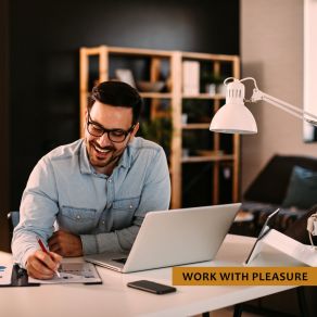 Work With Pleasure (Best Jazz Background Music For Offices) album cover