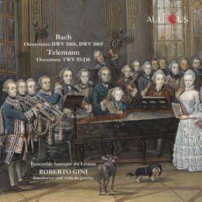 Bach: Ouvertures BWV 1068, BWV 1069 - Telemann: Ouverture TW album cover