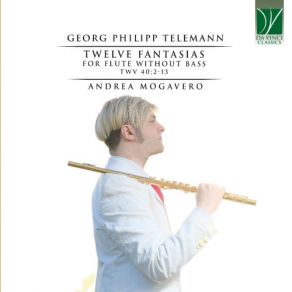 Georg Philipp Telemann: Twelve Fantasias For Flute Without Bass TWV 40: 2-13 album cover