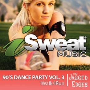 ISweat Fitness Music, Vol. 89: 90s Dance Party Vol. 3 (125 BPM For Running, Walking, Elliptical, Treadmill, Aerobics, Fitness) album cover
