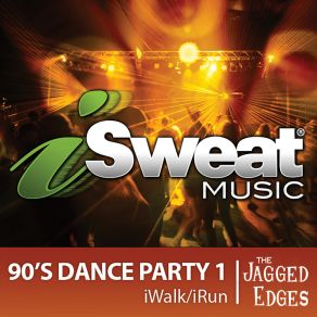 ISweat Fitness Music, Vol. 77: 90's Dance Party 1 (135-155 BPM For Running, Walking, Elliptical, Treadmill, Aerobics, Fitness) album cover