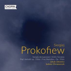 Sergei Prokofiev: Violin Sonatas, 5 Melodies Op. 35bis album cover