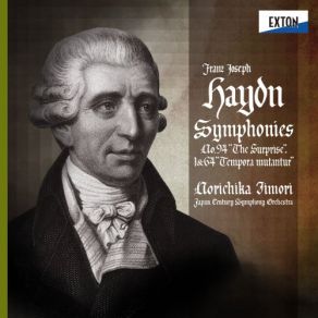 Haydn-Symphonies Vol. 13 No. 94 ''The Surprise'' No. 1 & No. 64 ''Tempora Mutantur'' album cover