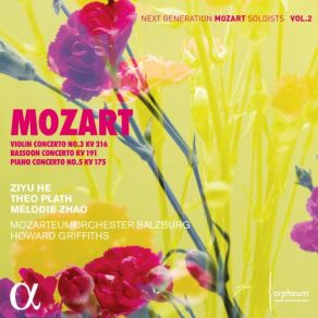 Mozart: Violin Concerto No. 3 KV 216, Bassoon Concerto KV 191 & Piano Concerto No. 5 KV 175 album cover