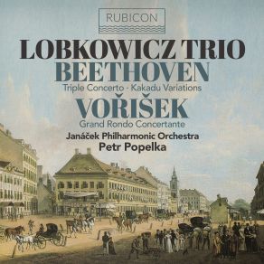 Beethoven: Triple Concerto, Kakadu Variations - Vořišek: Grand Rondo Concertante album cover
