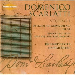 Scarlatti - The Complete Keyboard Sonatas Vol. 1 album cover