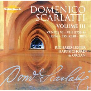 Scarlatti - The Complete Keyboard Sonatas Vol. 3 album cover