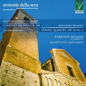 Mozart: Clarinet Quintet, K. 581 / Brahms: String Quartet, Op. 51 No. 2 album cover