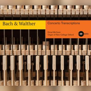 J. S. Bach & Walther: Concerto Transcriptions album cover