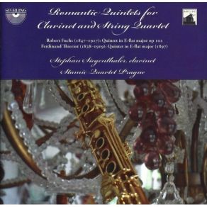 Romantic Clarinet Quintets - Fuchs, Thieriot album cover