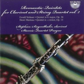 Romantic Quintets For Clarinet Vol. 1-2 CD 1 album cover