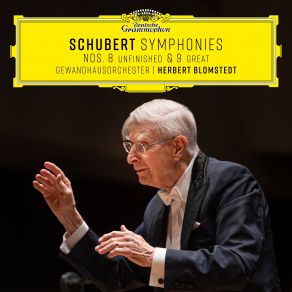 Symphonies Nos. 8 " Unfinished " & 9 " The Great " - Gewandhausorchester, Herbert Blomstedt (Japan Edition) album cover