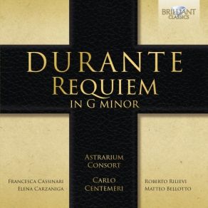 Durante - Requiem In G Minor - Astrarium Consort album cover