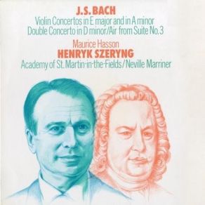 Bach - Violin Concerto Nos. 1 & 2; Concerto For 2 Violins - Szeryng, Hasson album cover