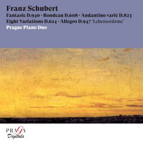 Franz Schubert Fantasie, D. 940, Rondeau, D. 608, Andantino Varié, D. 823, Eight Variations, D. 624, Allegro, D. 947 Lebensstürme album cover