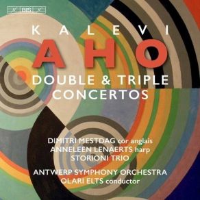 Aho - Double And Triple Concertos - Olari Elts album cover