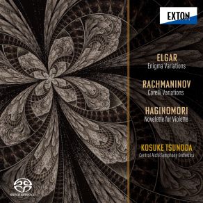 Elgar: Enigma Variations, Rachmaninov: Corelli Variations, Hideaki Hagimori: Novelette For Violette On A Theme By Scarlatti album cover