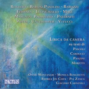 Lirica Da Camera Sui Testi Di Pascoli, Carducci, Panzini & Moretti album cover