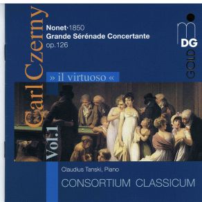 Czerny - Nonet, Grand Serenade Concertante - Claudius Tanski, Consortium Classicum album cover