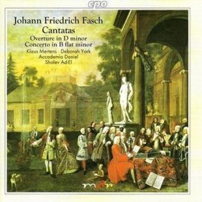 Fasch - Cantatas, Overture, Concerto - Shalev Ad-El album cover