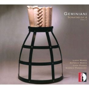 Geminiani - Sonatas Op. 4 Vol. 1 - Liana Mosca album cover