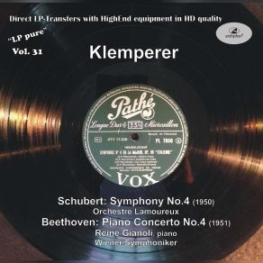 Klemperer Conducts Schubert & Beethoven (" Pure " Vol. 31) album cover