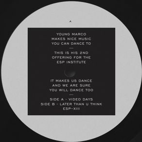 Video Days B / W Later Than U Think album cover