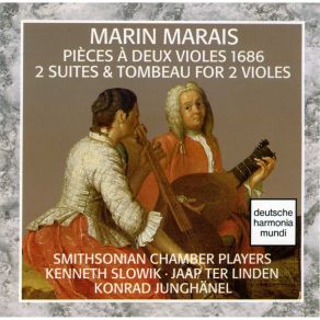 Marais - Pieces A Deux Violes 1686: 2 Suites & Tombeau For 2 Violes - Smithsonian Chamber Players album cover
