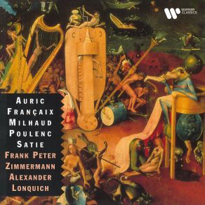 French Music For Violin And Piano: Auric, Françaix, Milhaud, Poulenc & Satie album cover