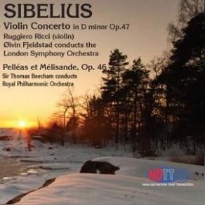 Sibelius - Violn Concerto, Pelléas Et Mélisande - Ricci, Thomas Beecham album cover