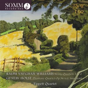 Vaughan Williams & Holst: String Quartets album cover