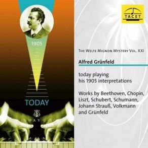 The Welte-Mignon Mystery Vol. 21 [0220-0] - Alfred Grunfeld album cover